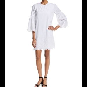 Michael Kors eyelet trim dress